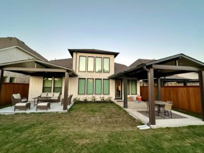 Roofed Patio Installation