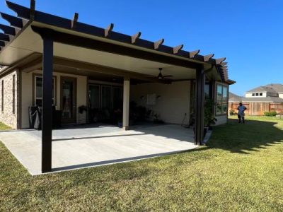 Wooden Patio Cover Construction