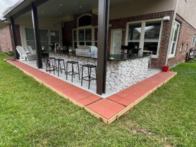 Outdoor Kitchen Construction