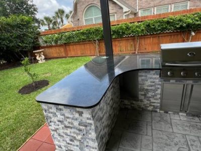 Outdoor Kitchen Construction Project