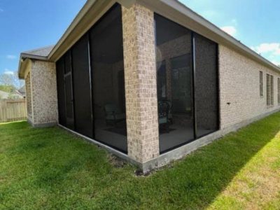 Patio Screen Enclosure Installation